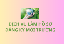 Dịch Vụ Thủ Tục Đăng Ký Môi Trường